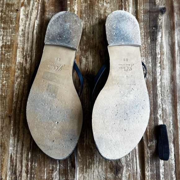 EUC J. Crew leather strapy sandals - Picture 2 of 3